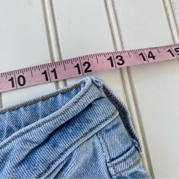 Forever 21 Light Blue Distressed Bootcut Style Jeans Size 25 - Picture 7 of 9